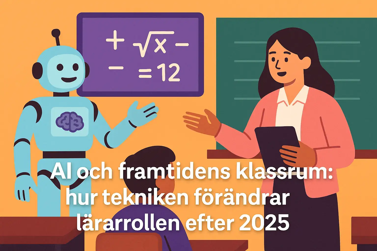 AI och framtidens klassrum: hur tekniken förändrar lärarrollen efter 2025