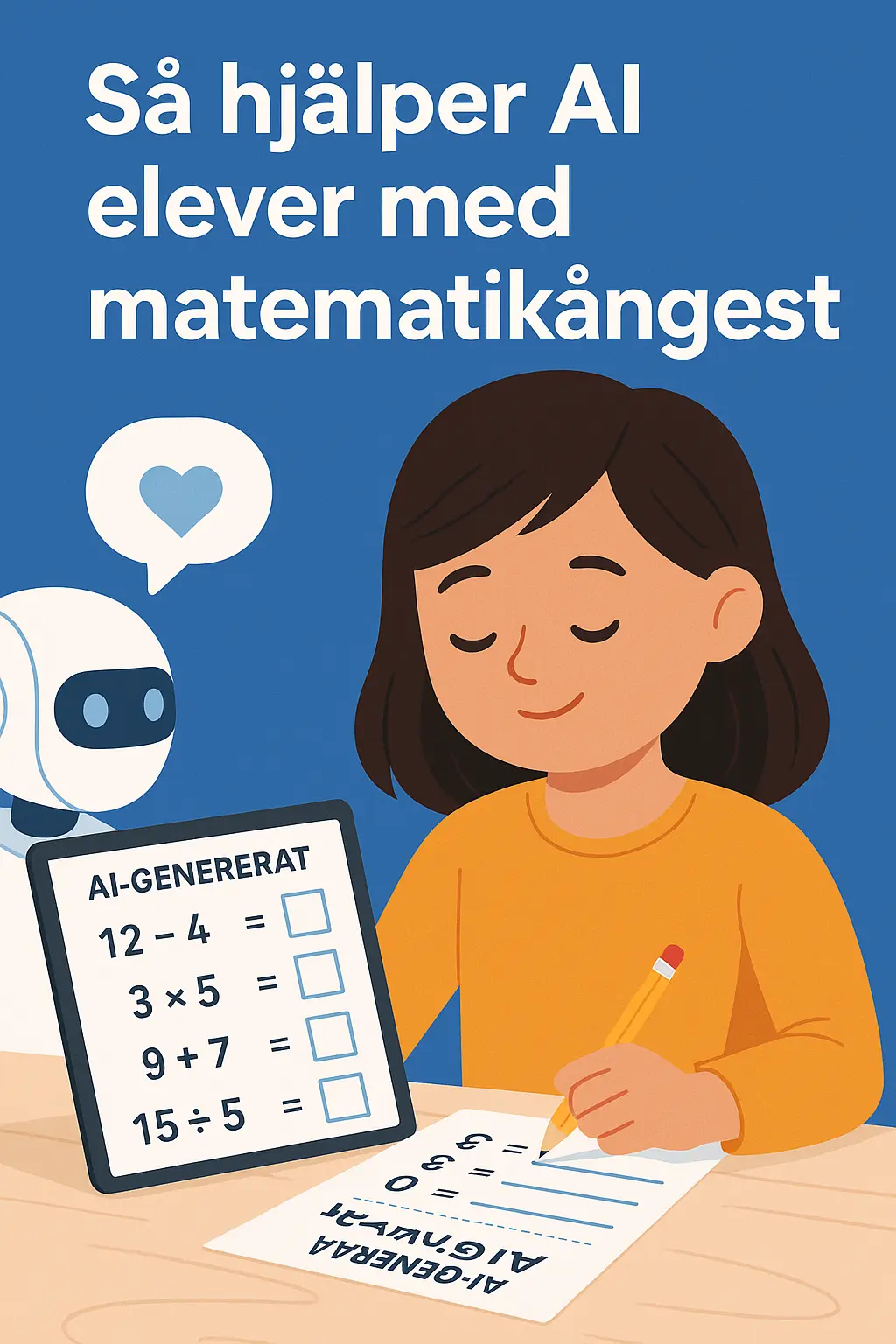 Så hjälper AI elever med matematikångest