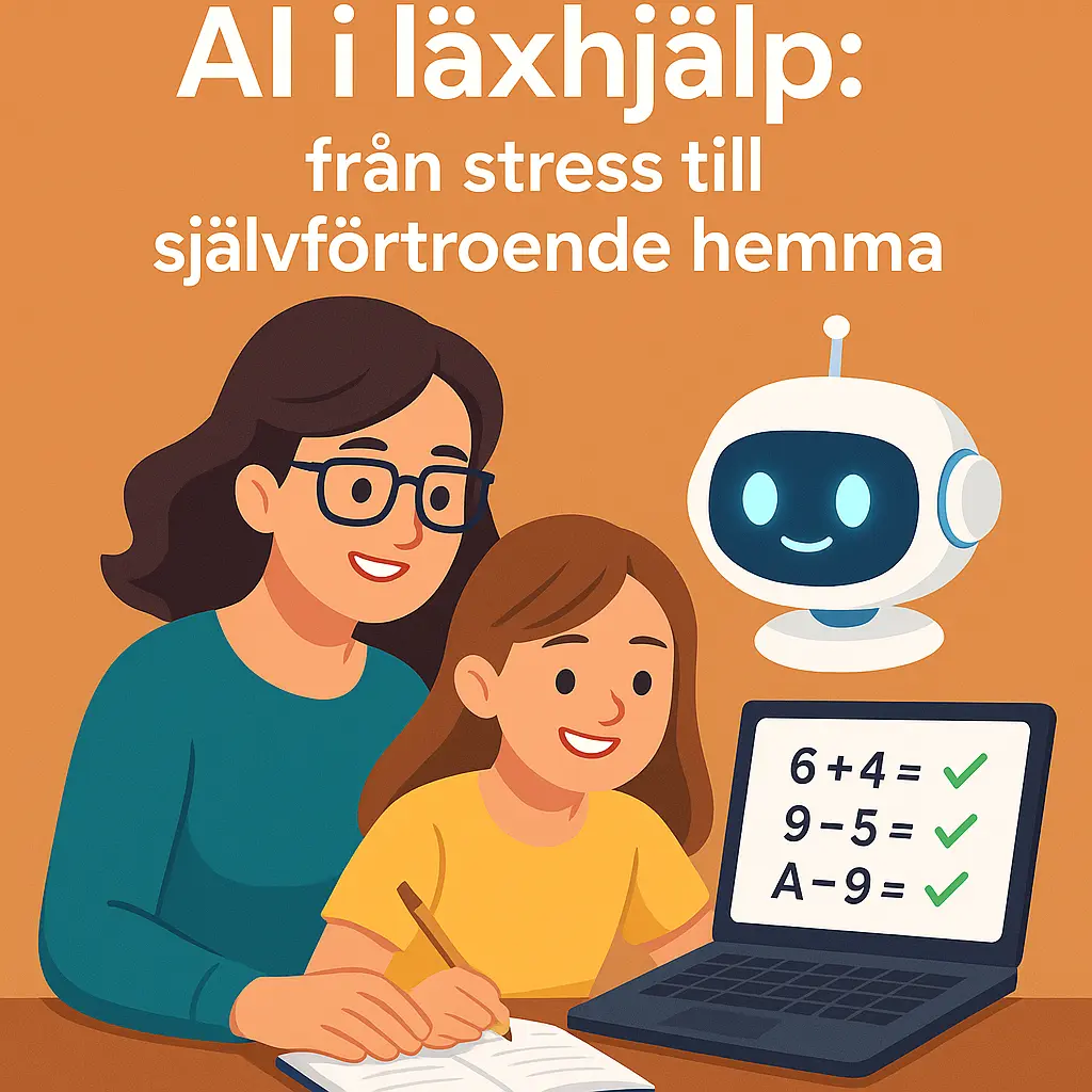 AI i läxhjälp: från stress till självförtroende hemma