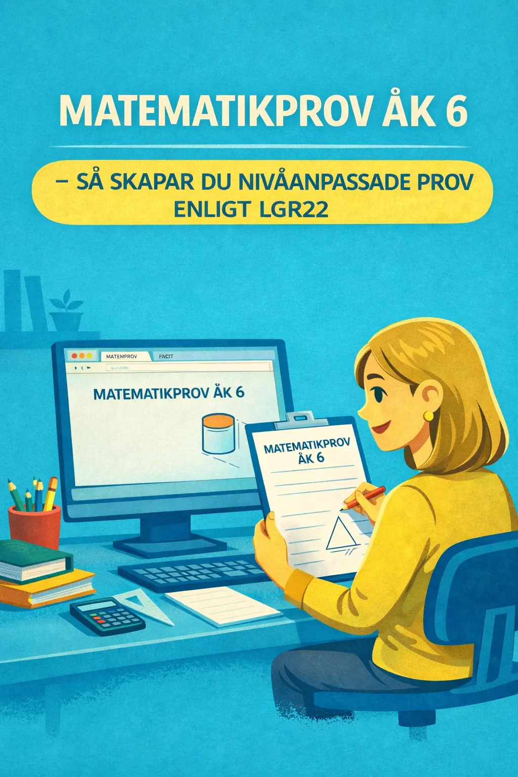 Matematikprov åk 6 – så skapar du nivåanpassade prov enligt Lgr22