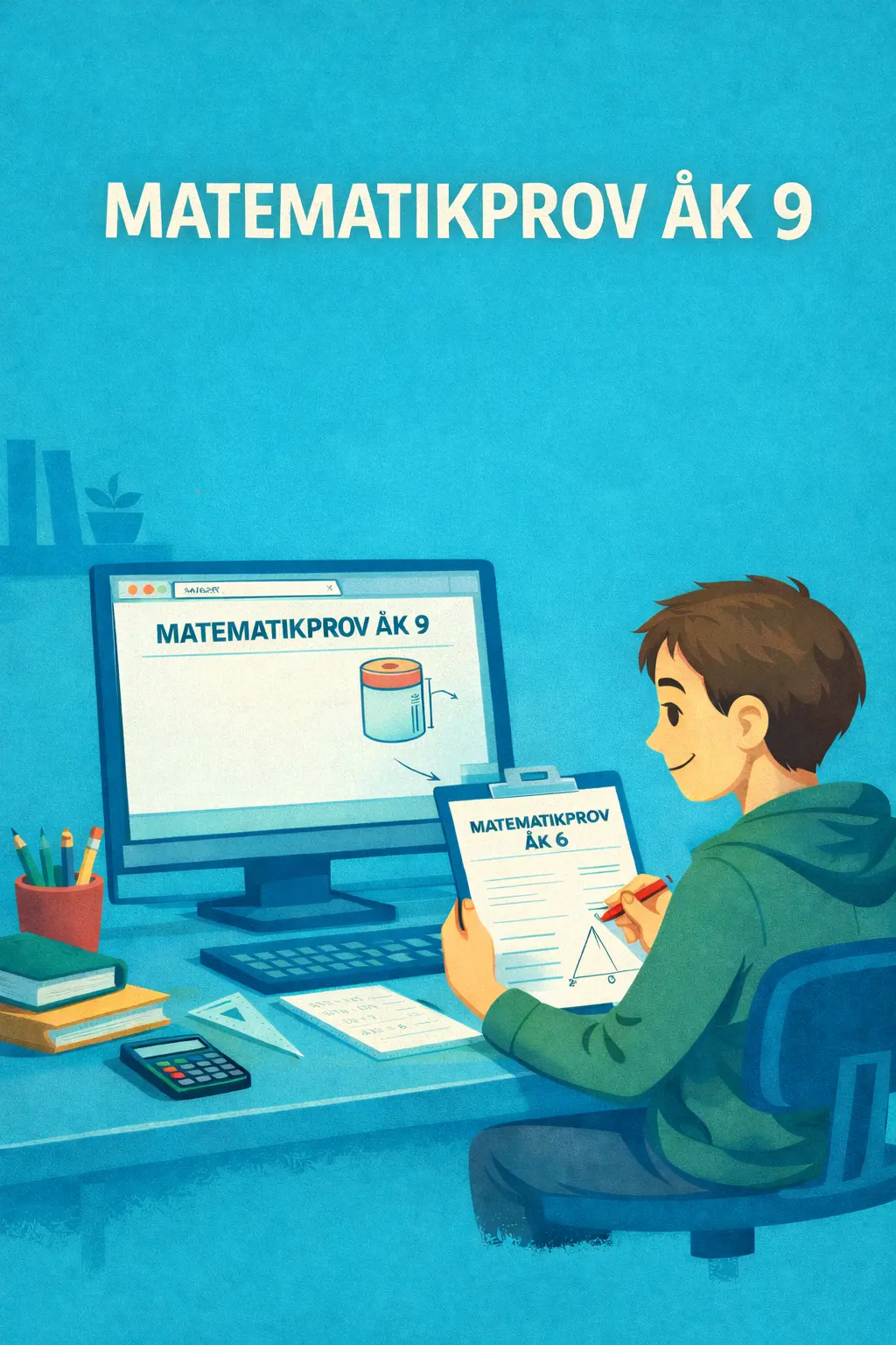 Matematikprov åk 9 – träna inför nationella prov utan att skapa stress