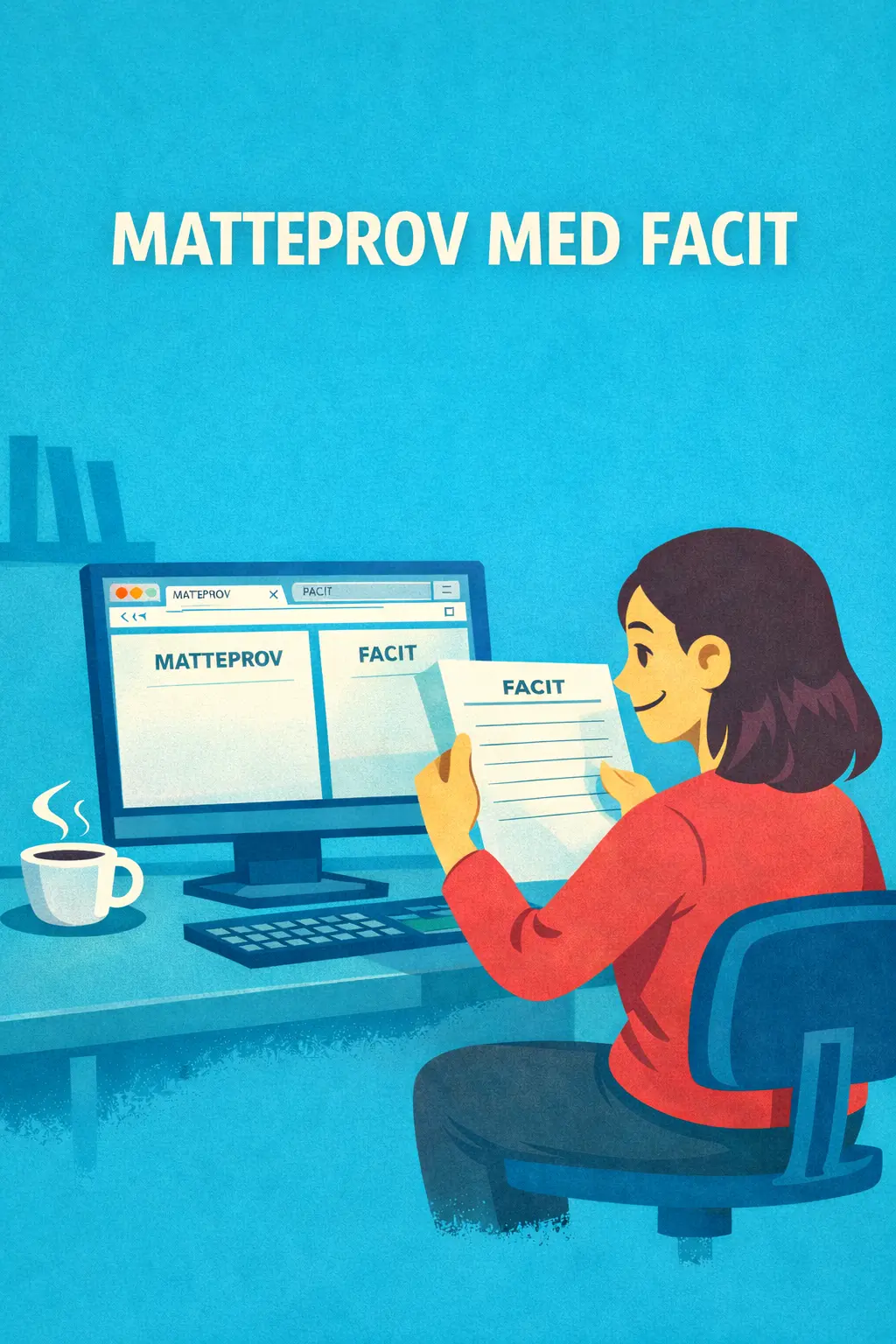 Matteprov med facit – därför sparar lärare mest tid på färdiga PDF-prov