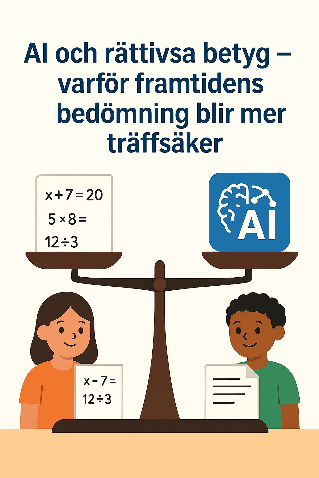 AI och rättvisa betyg – varför framtidens bedömning blir mer träffsäker