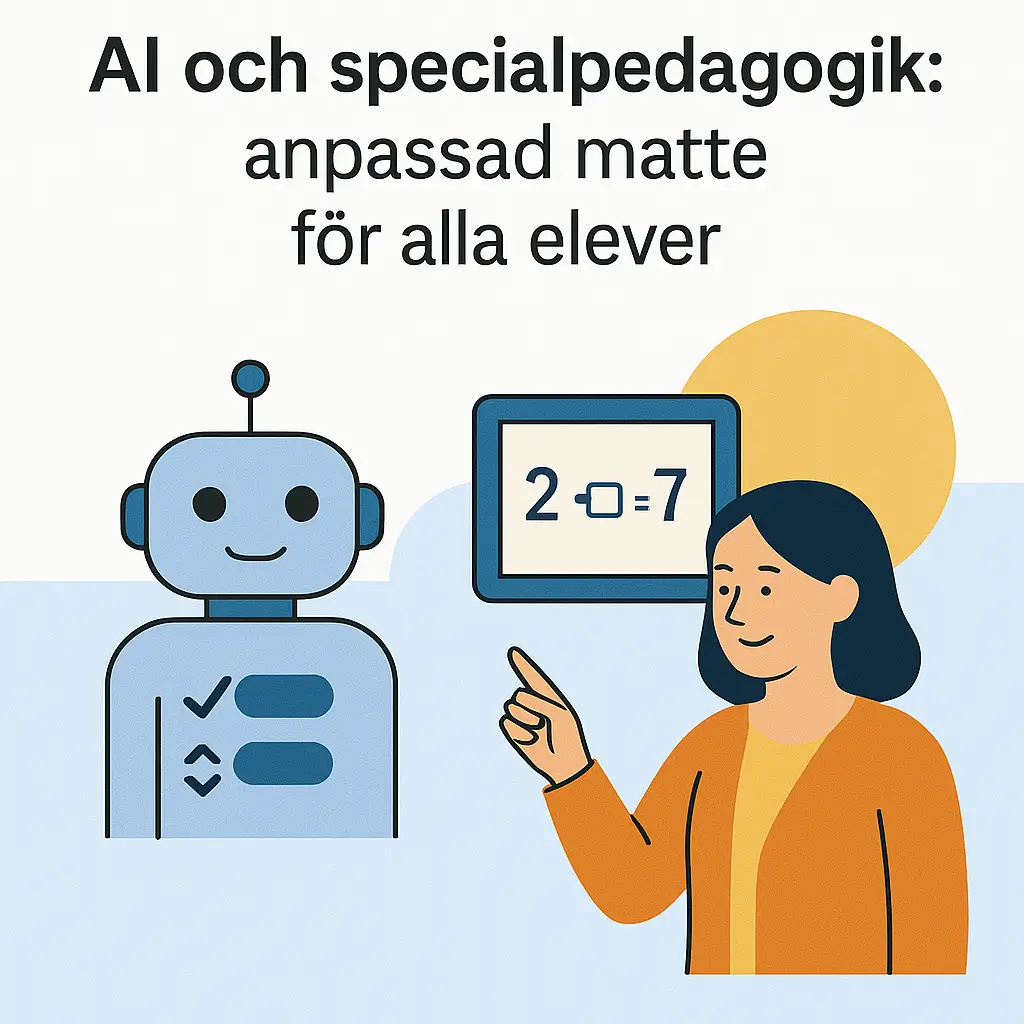 AI och specialpedagogik: anpassad matte för alla elever