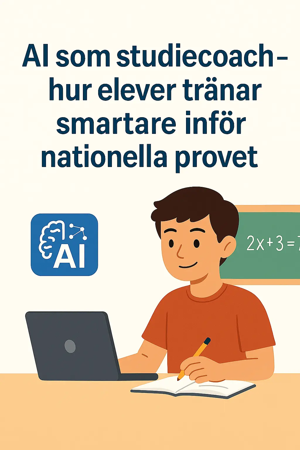 AI som studiecoach – hur elever tränar smartare inför nationella provet