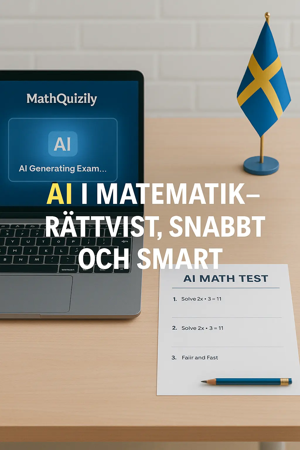 AI i svensk matematikundervisning – snabbare, rättvisare och mer engagerande