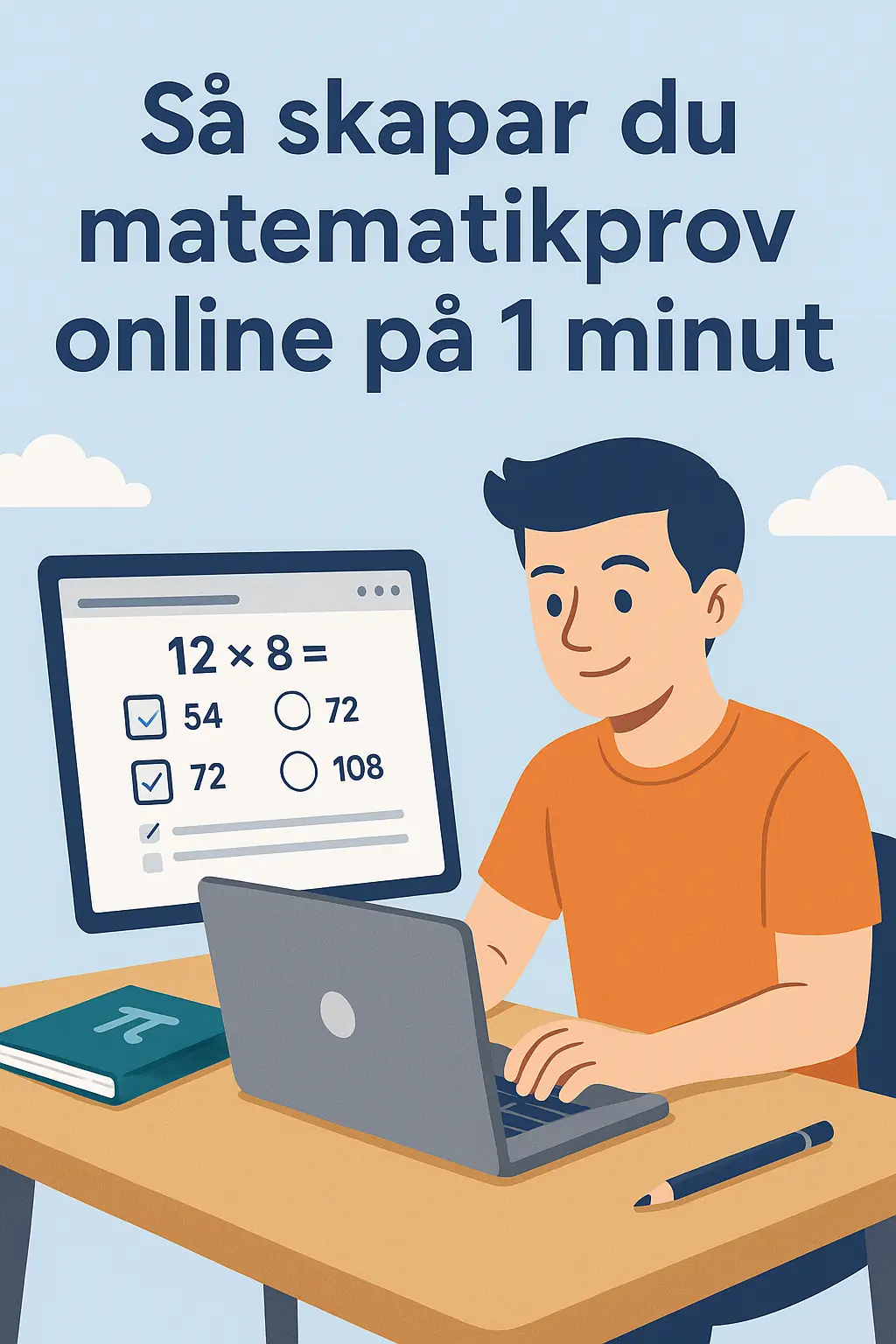 Så skapar du matematikprov online på 1 minut
