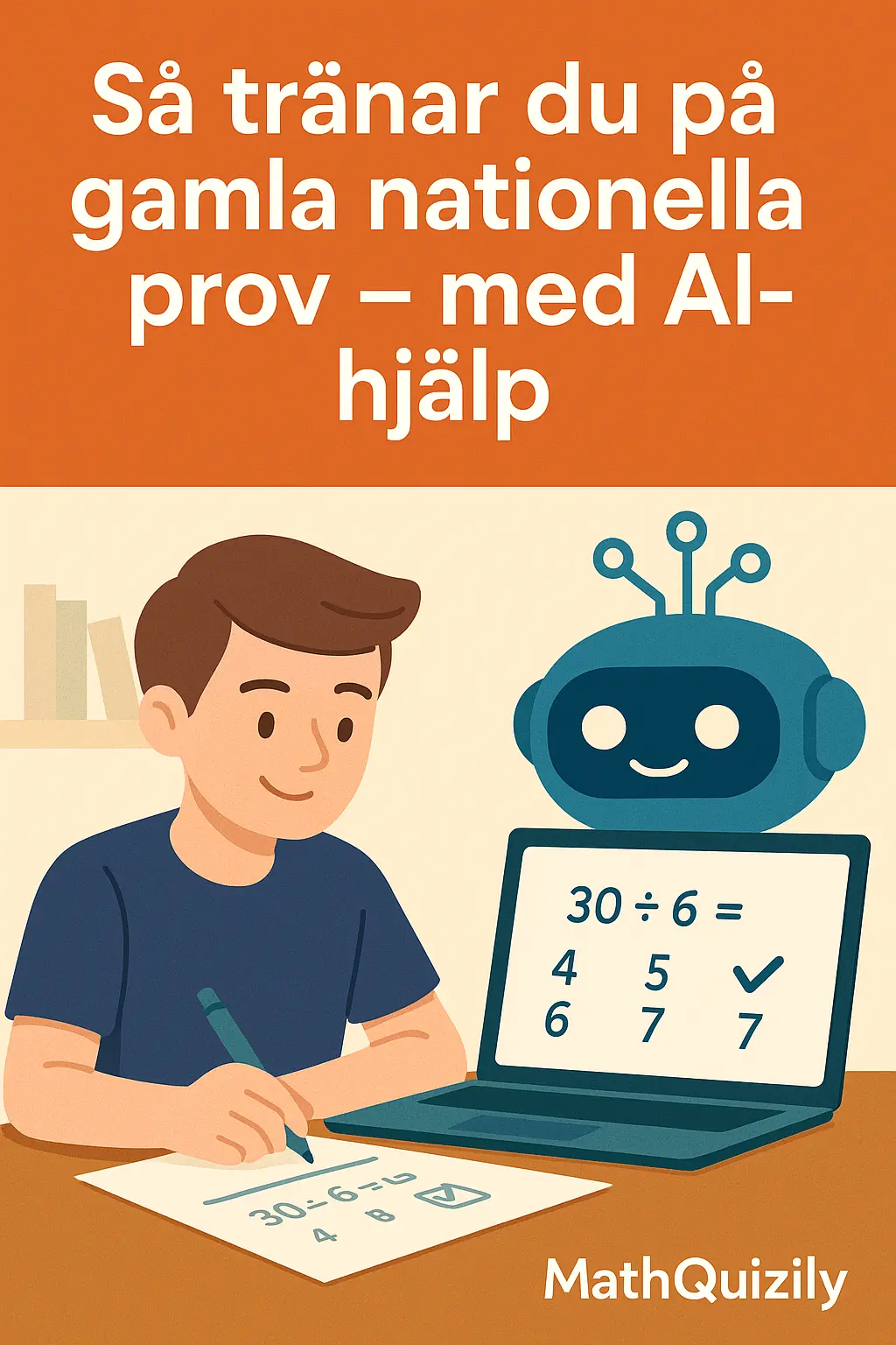 Så tränar du på gamla nationella prov – med AI-hjälp