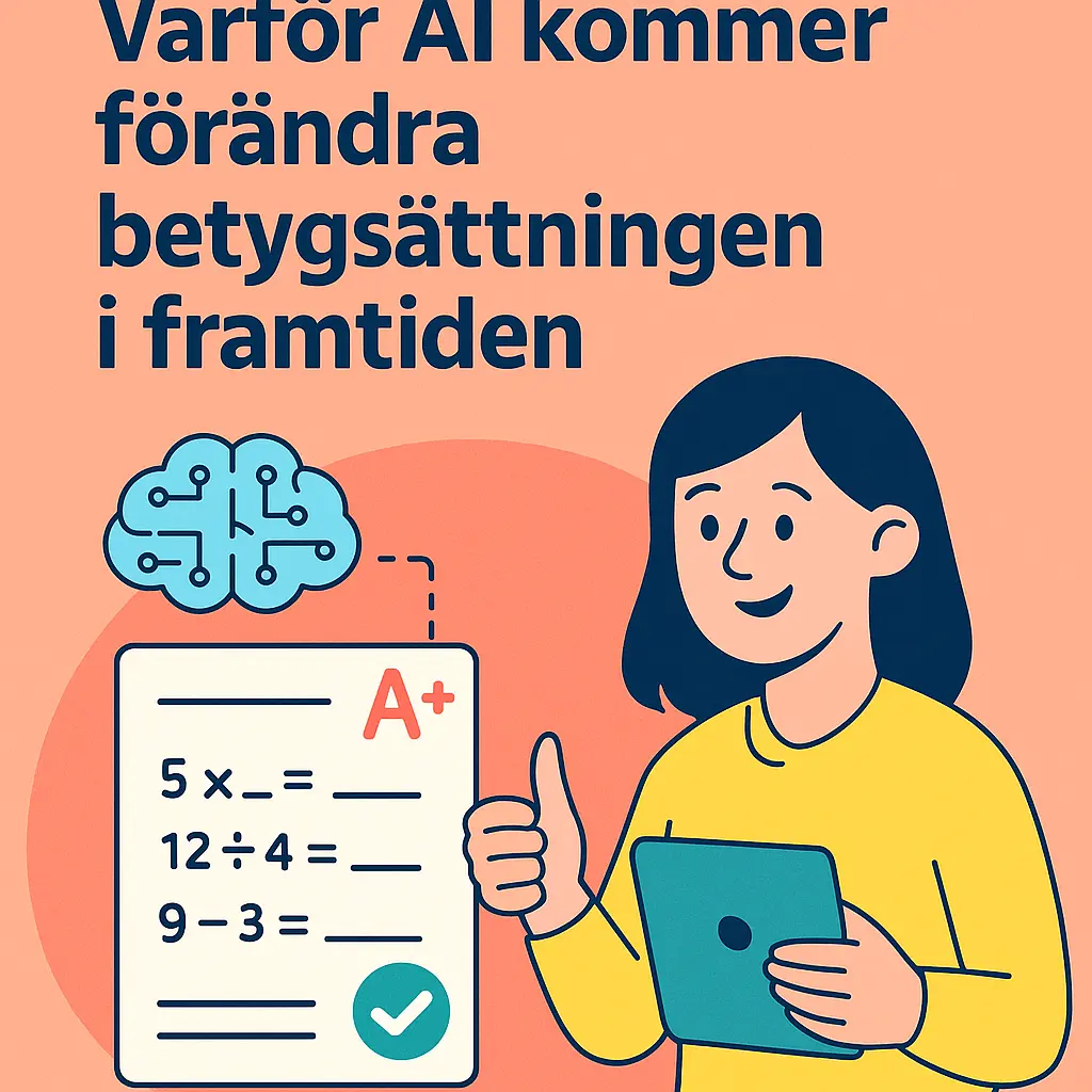 Varför AI kommer förändra betygsättningen i framtiden